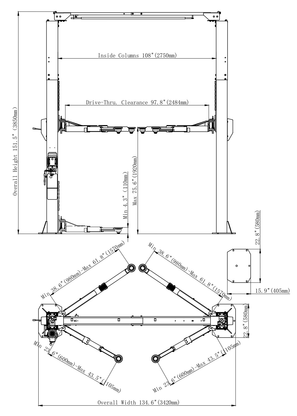 Northstar DX-10AS Specifications